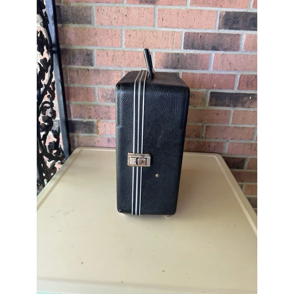 Vintage 1960S Travel Bar Case-mid-Century Pub Suitase-complete Set Sealed Tools